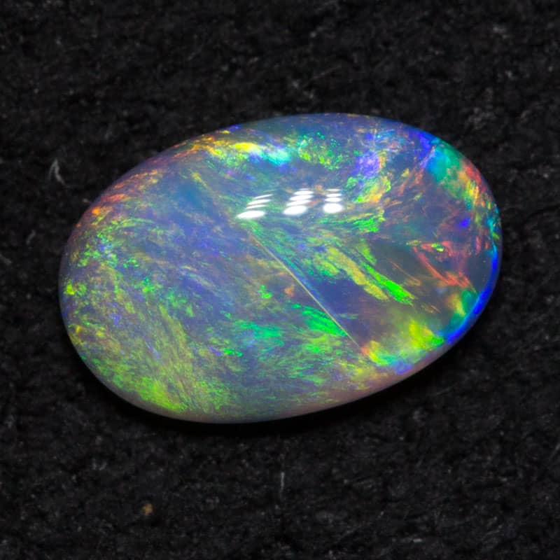 0.26 ct dark opal 6x4x1.8mm