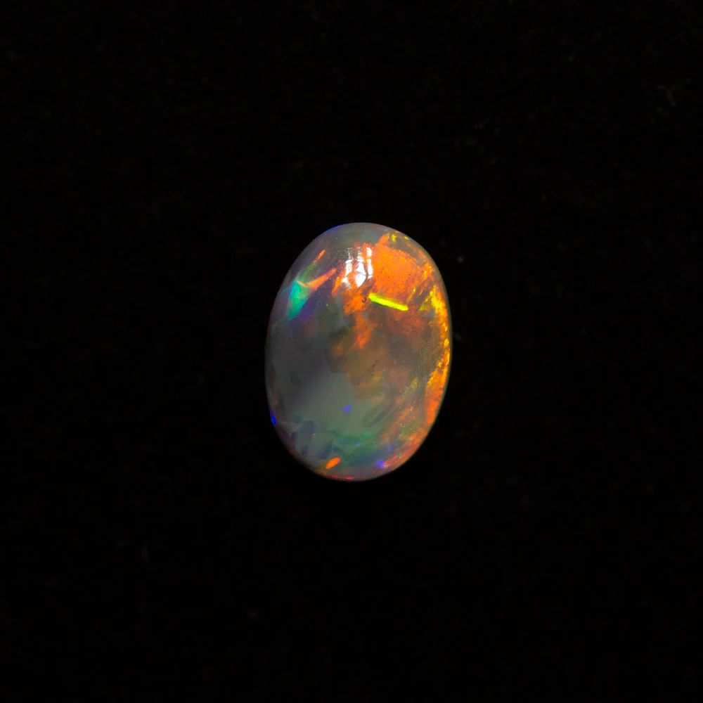 0.40 ct dark opal 5.9x4.2x2.6mm - Image 2