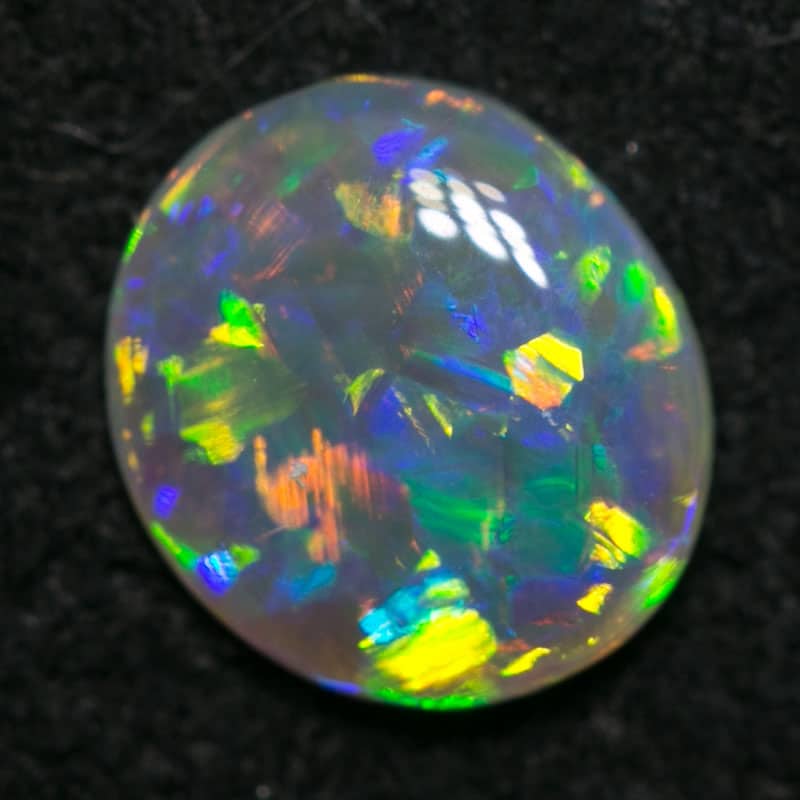 0.48 ct gem crystal opal 6.5x6x2mm