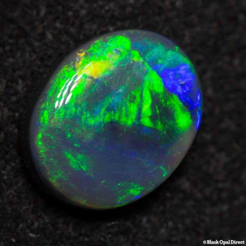 0.50 ct dark opal 7x5.5x2mm