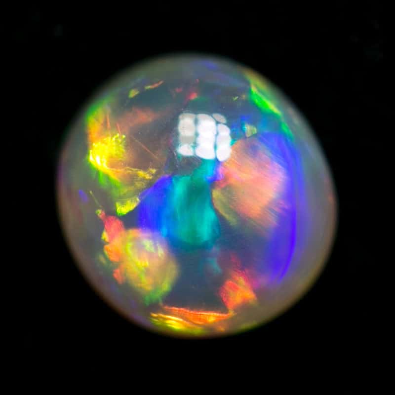 0.51 ct gem crystal opal 5x4.8x3mm