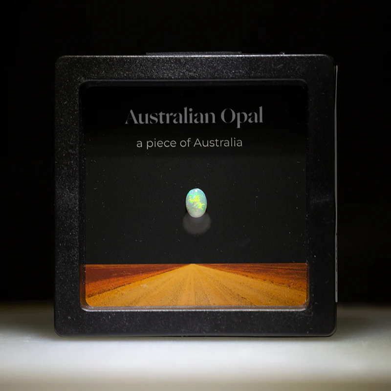 0.60 ct crystal opal treasure box