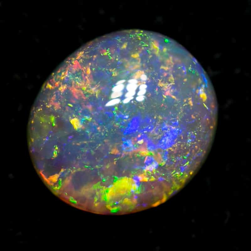 0.61 ct crystal opal 6x5.5x2mm