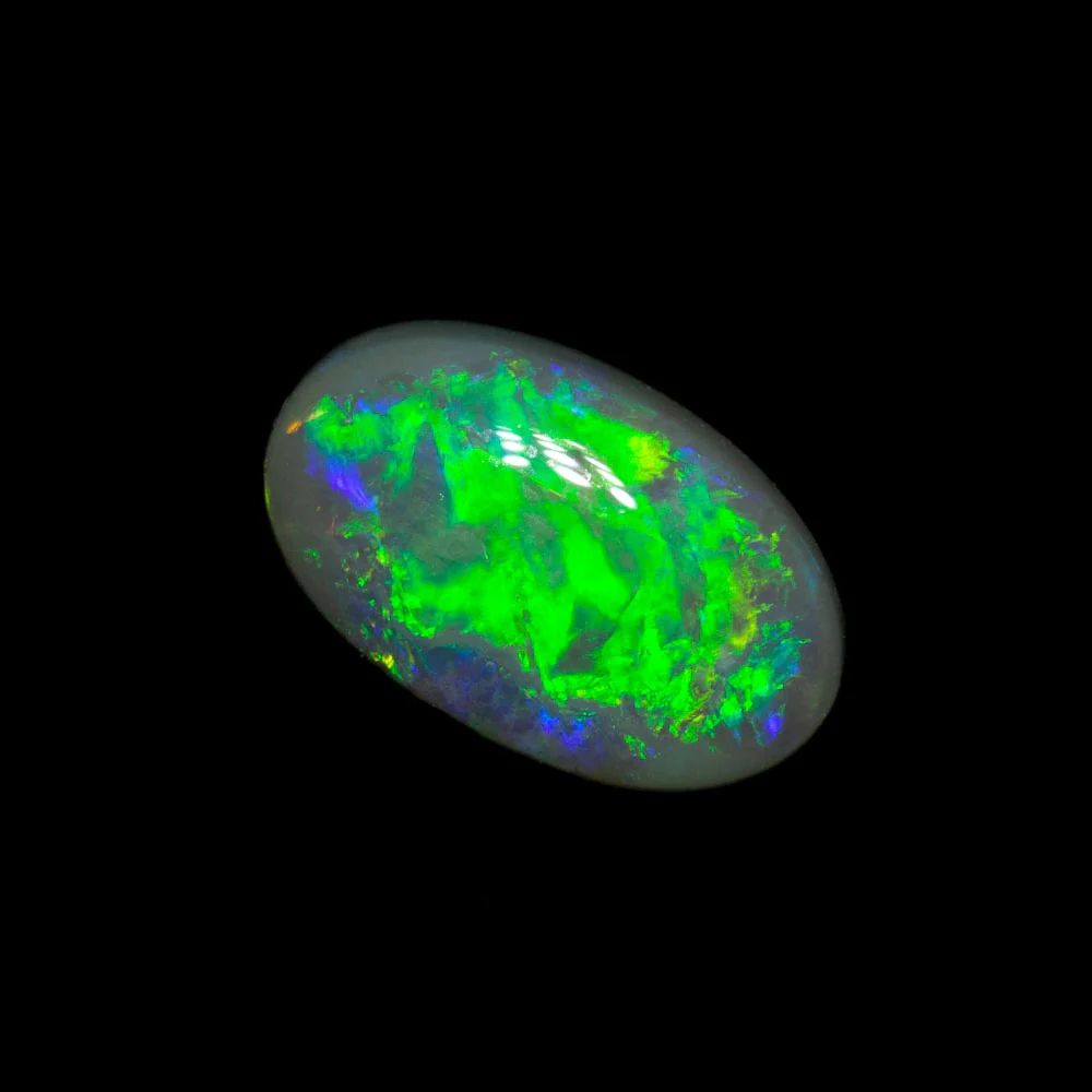 0.70 ct dark opal 8x5x2.6mm