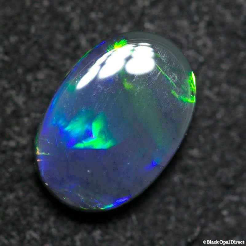 0.77 ct black opal 7.7x5x2.2mm
