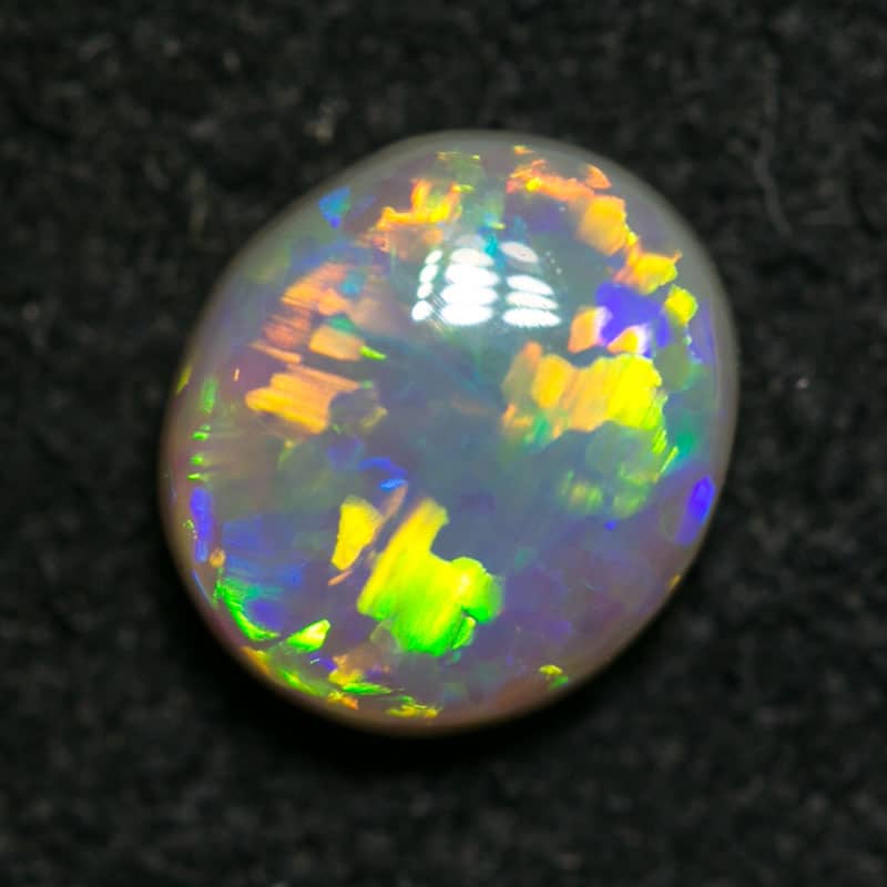 0.85 ct crystal opal 7x6x3mm
