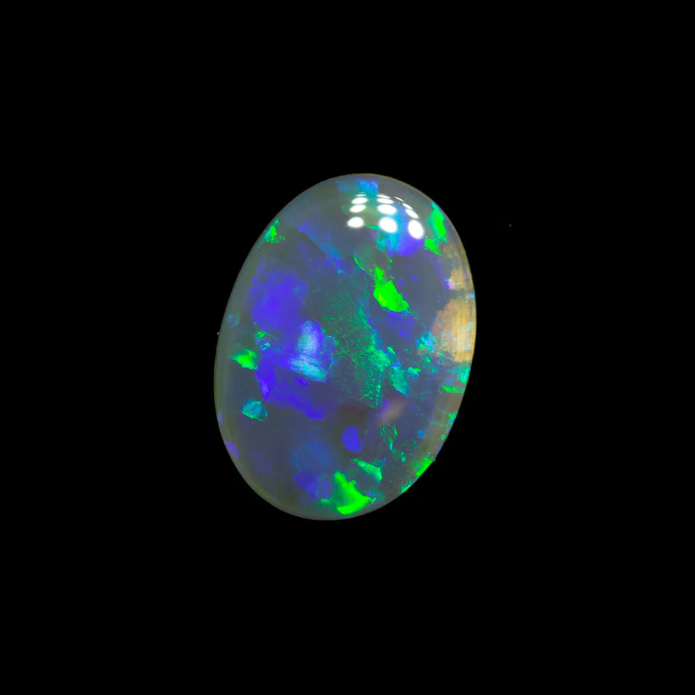 1.01 ct dark opal 9x6.5x2.5mm - Image 2