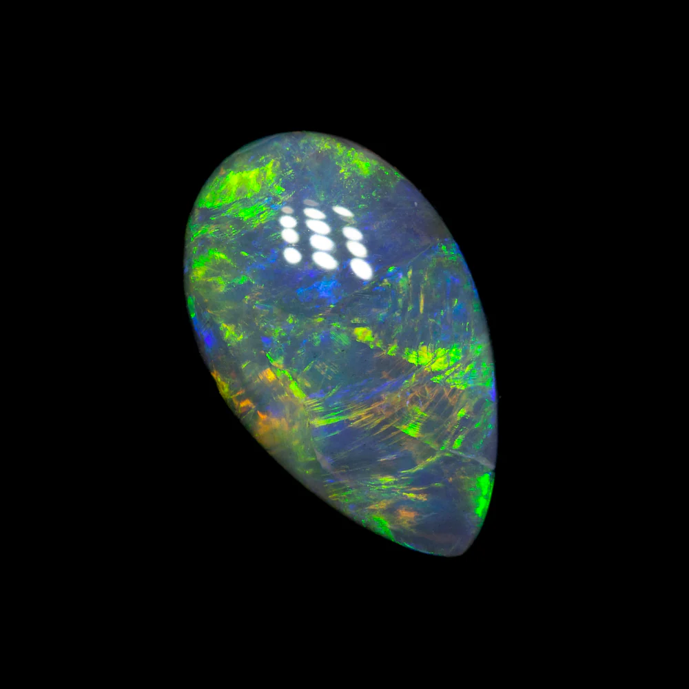 1.03 ct black opal 10x6.2x2.8mm