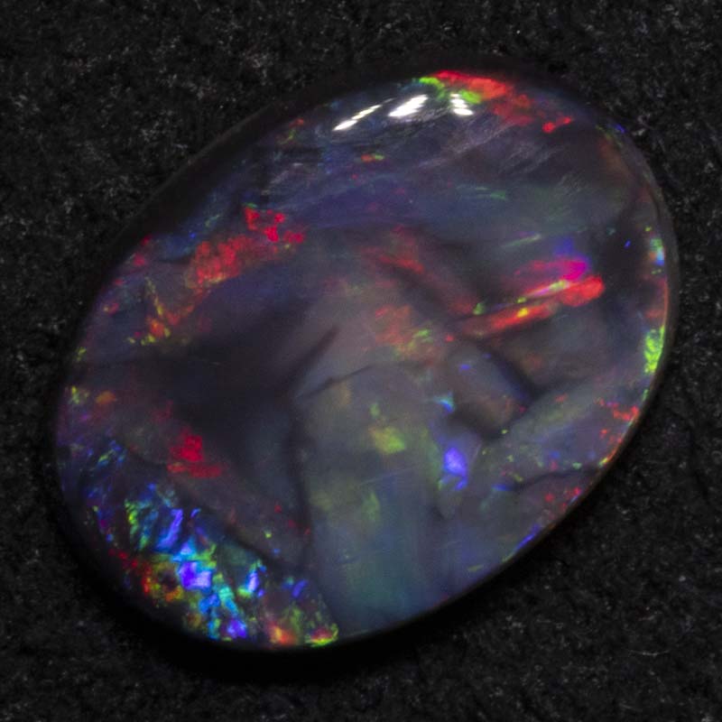 1.08 ct black opal 9.3x7x2.2mm