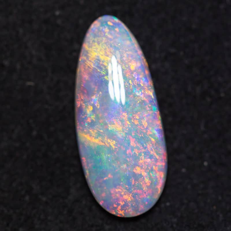 1.08 ct dark opal 12x5x2mm