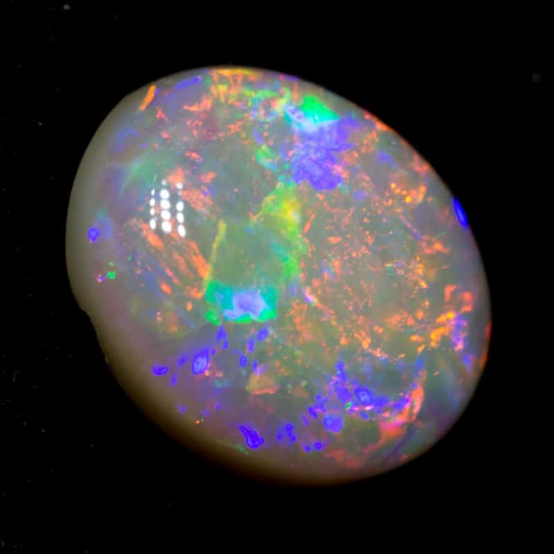 1.14 ct dark opal 8x6x3mm