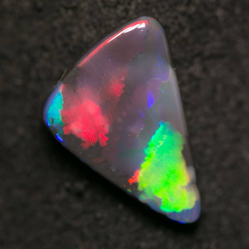 1.21 ct black opal 10x7x3mm