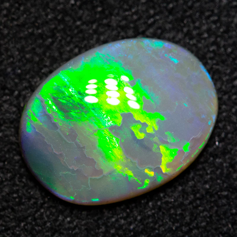 1.30 ct dark opal 10.1x7.6x2.6mm