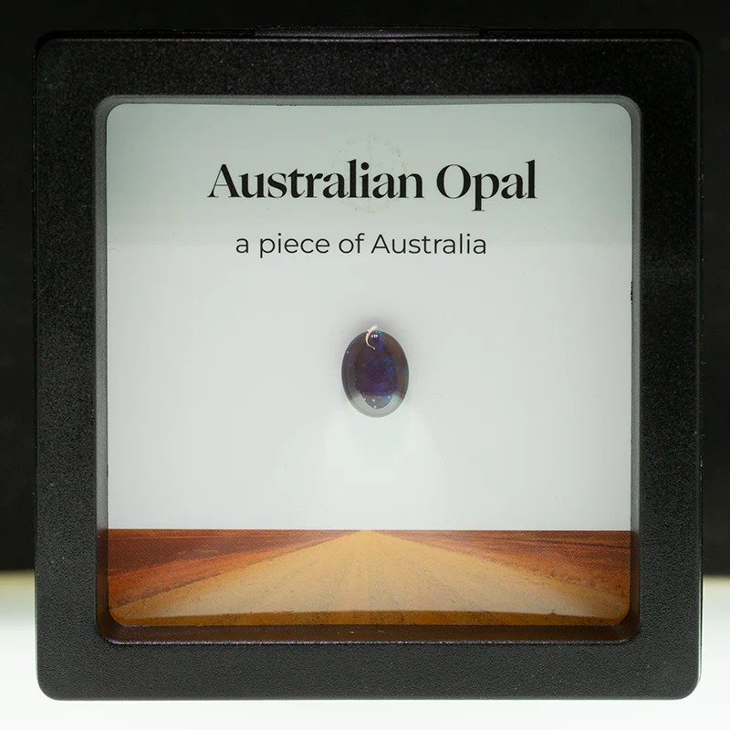 1.42 ct black opal treasure box