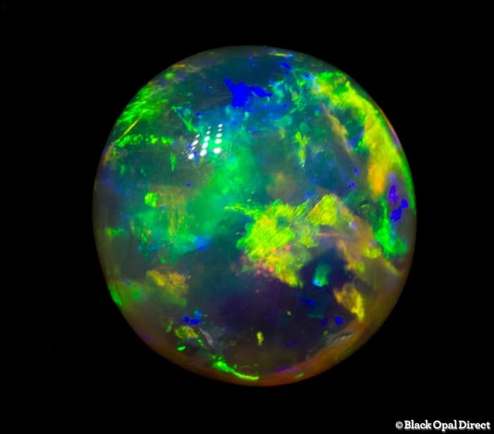 1.46 ct double sided crystal opal 7x6.5x5mm