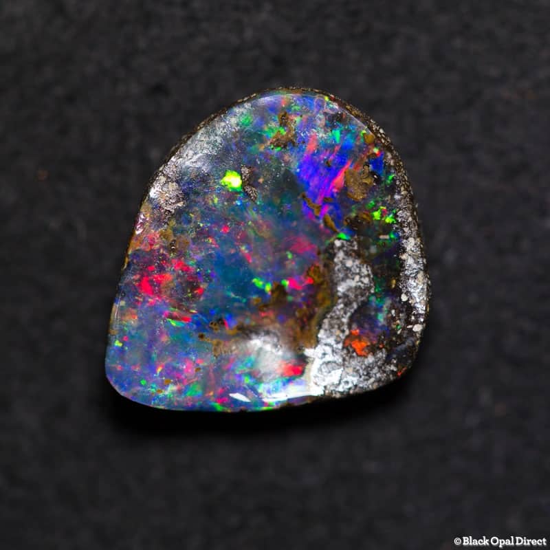 1.55 ct boulder opal 9x8x2mm