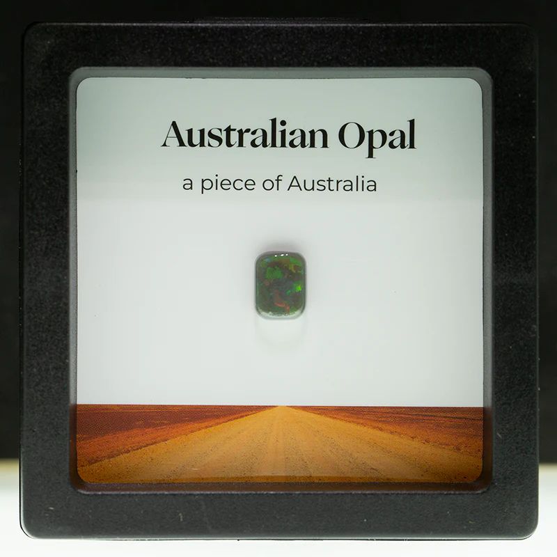1.64 ct black opal treasure box