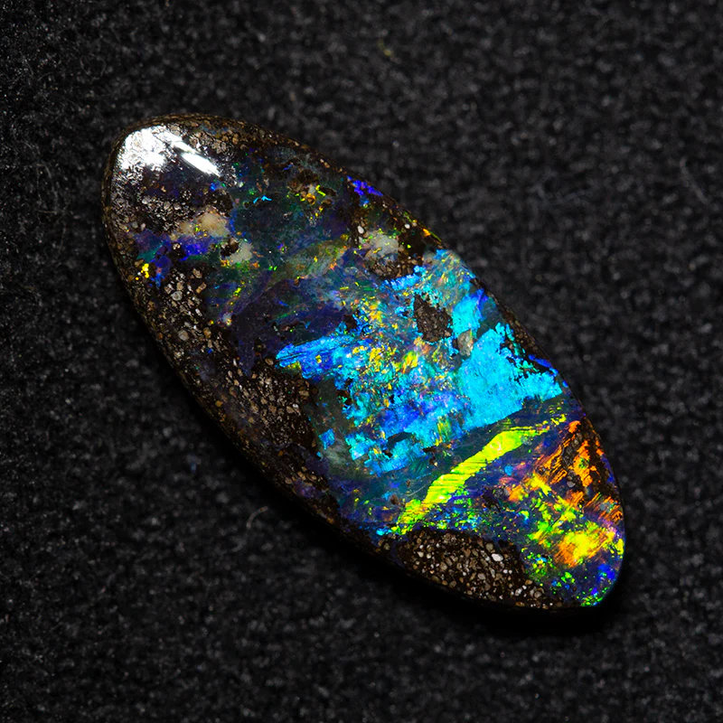 1.69 ct boulder opal 13.5x5.9x2.4mm