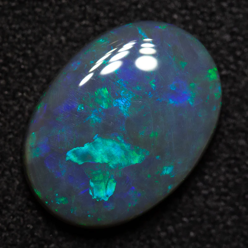 1.96 ct black opal 11x8.1x3.3mm