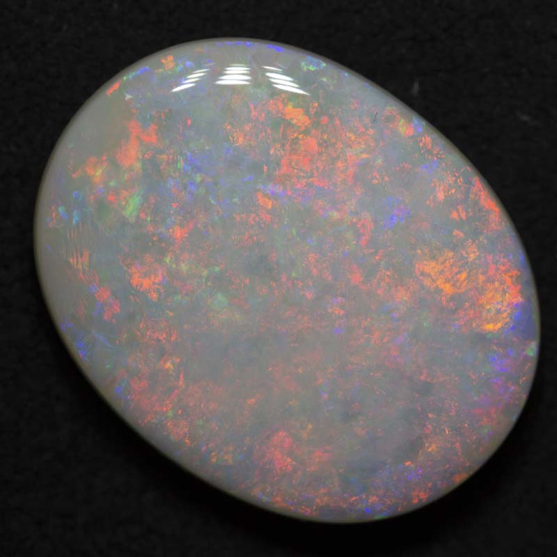 10.65 ct dark opal 19.9x15.8x4.9mm