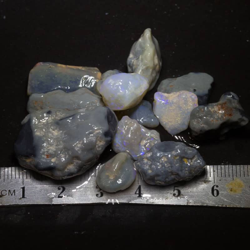 100 ct beginner rough opal parcel with tutorials