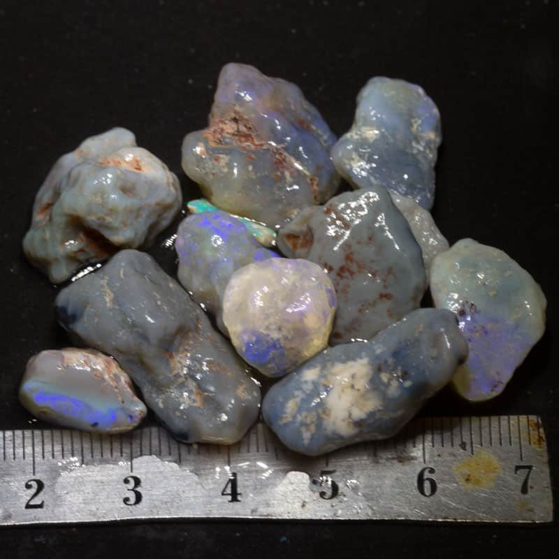 104 ct beginner rough opal parcel with tutorials