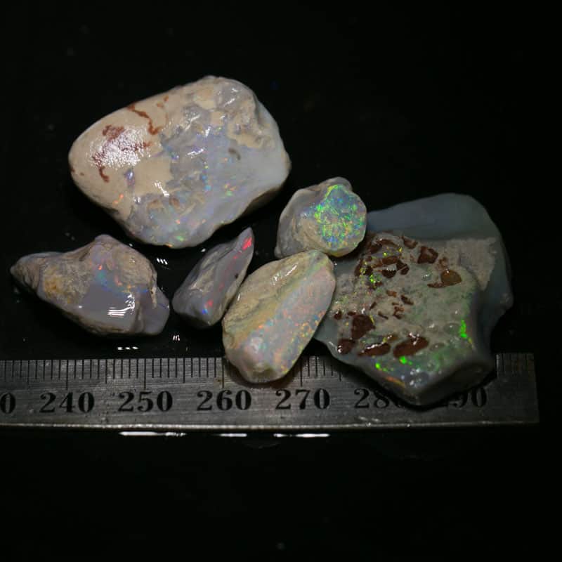 106 ct rough opal parcel 6 pieces
