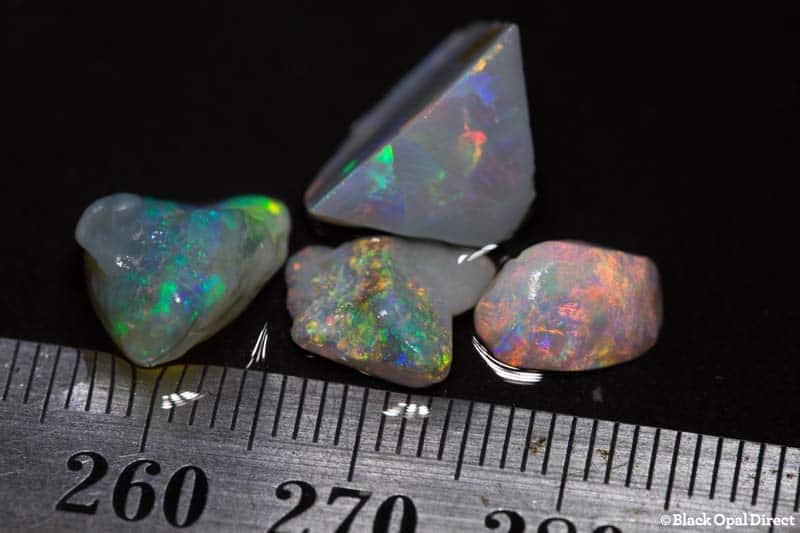 11.29 ct rough opal parcel 4 pieces
