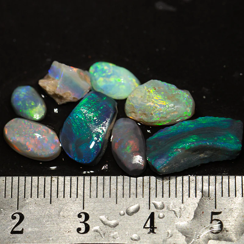 11.45 ct opal rubs parcel 8pc