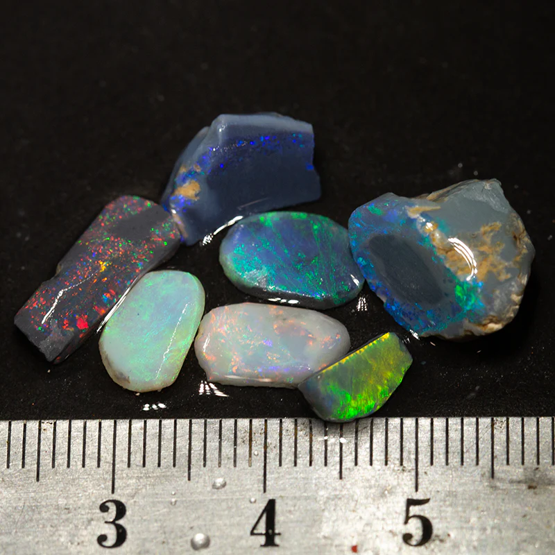11.59 ct opal rubs parcel 7pc