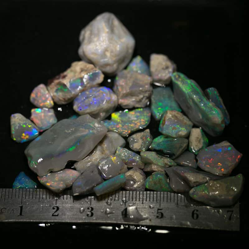 112 ct rough opal parcel