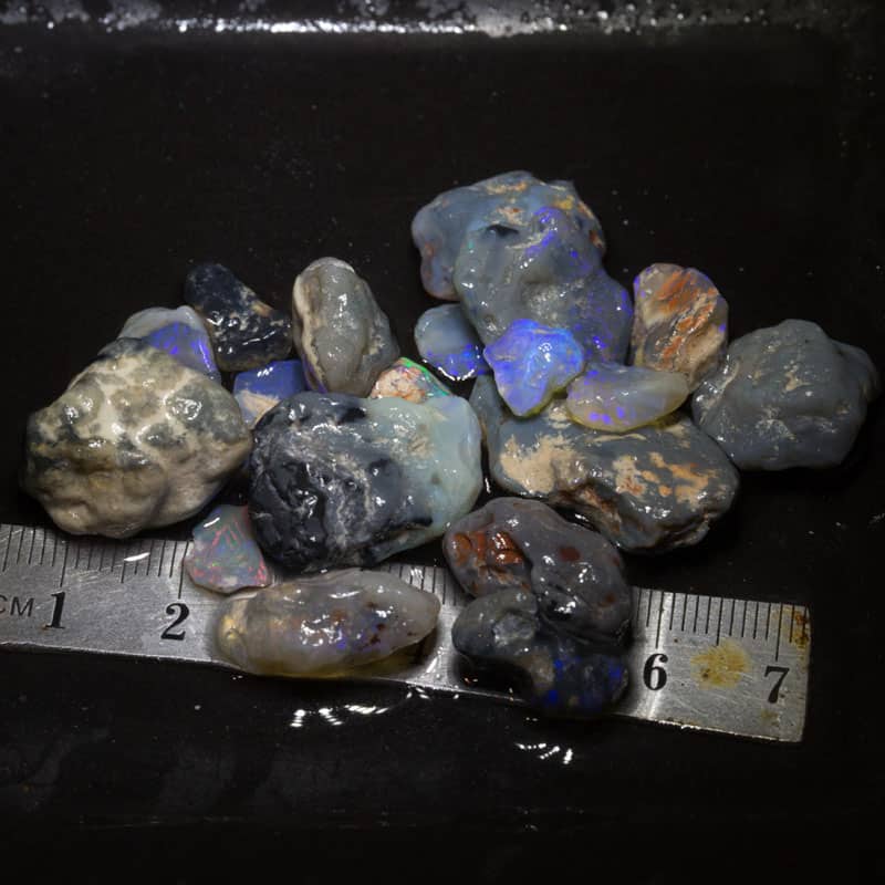 115 ct beginner rough opal parcel with tutorials