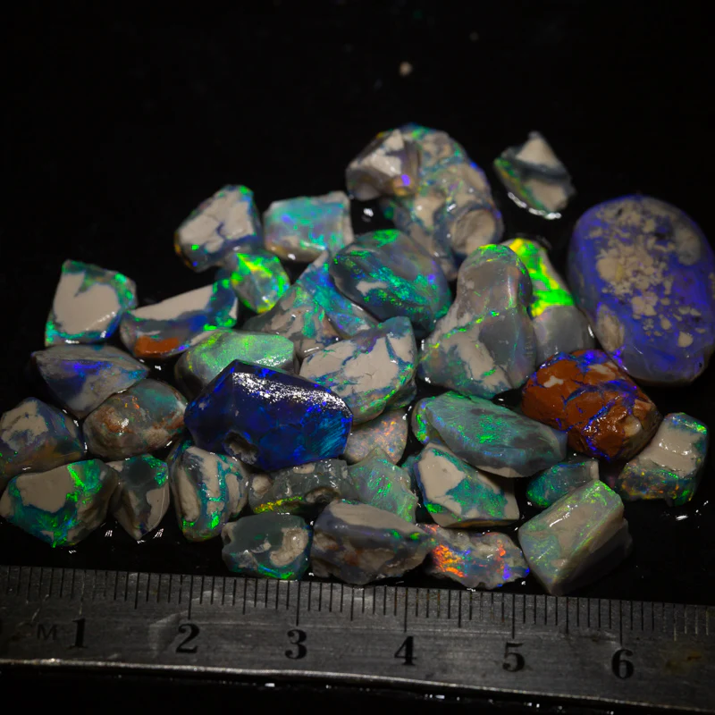 120 ct rough opal parcel 42pc