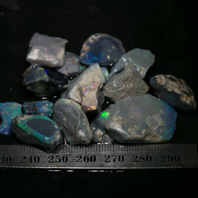 124 ct Beginners Rough Opal Parcel with Video Tutorials
