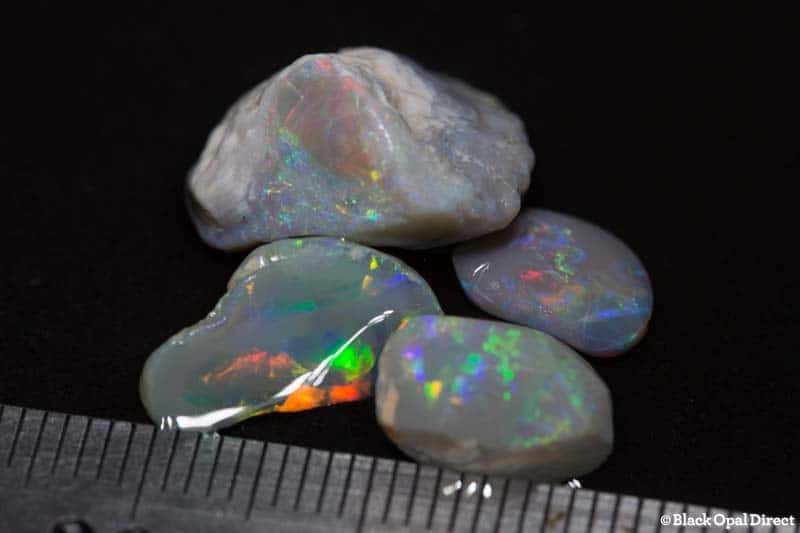 14.84 ct rough opal parcel 4 pieces
