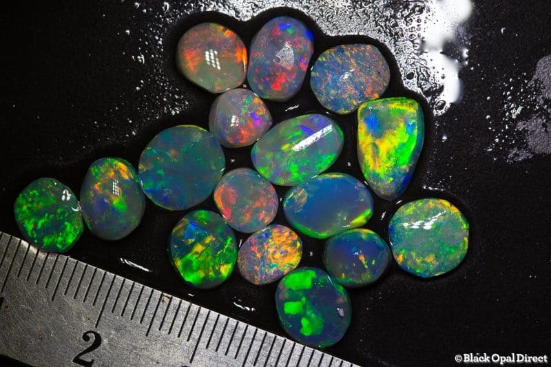 14 ct opal rubs parcel 16 pieces