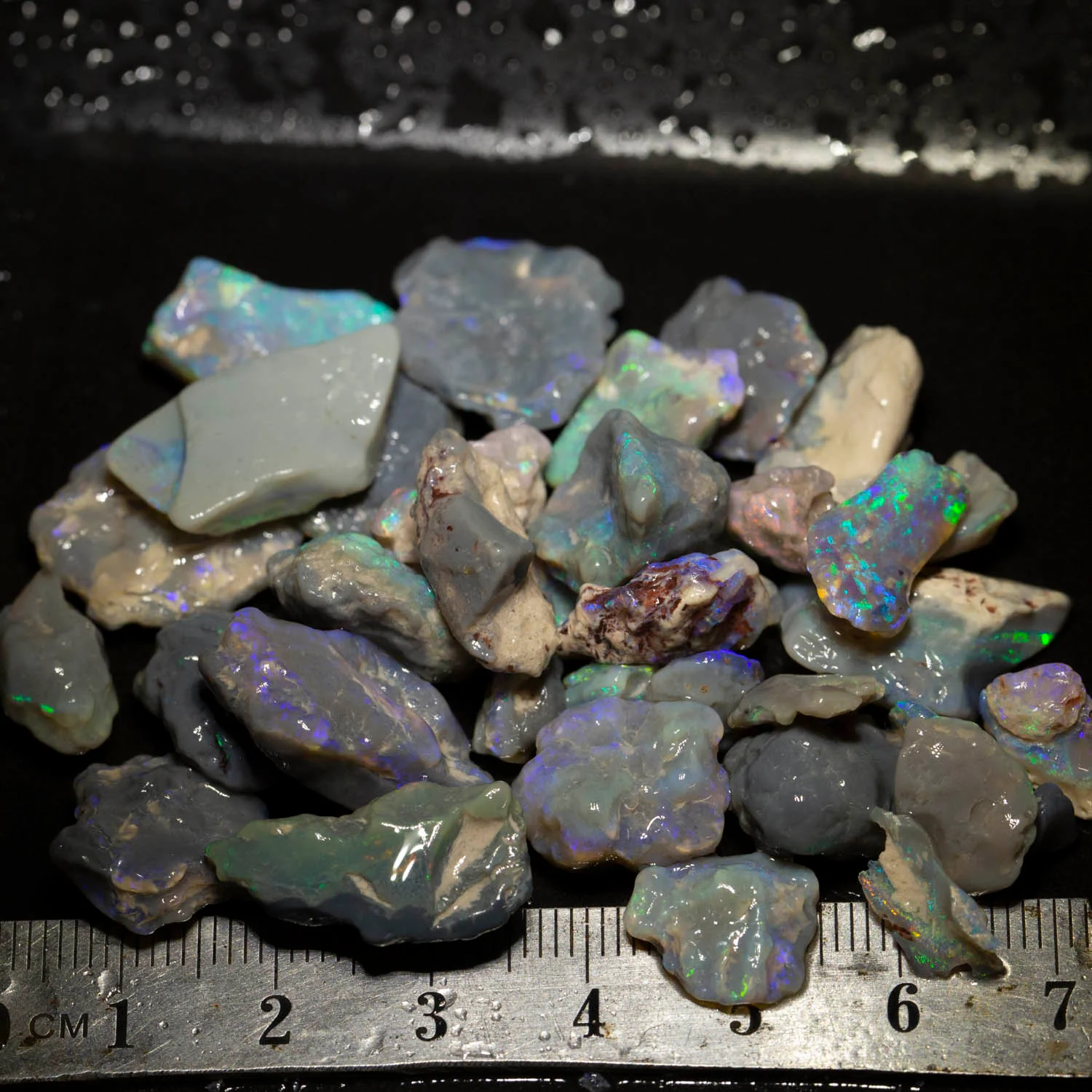 144 ct rough opal parcel