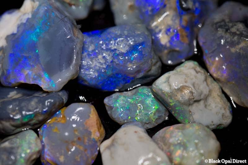 145 ct rough opal parcel 12 pieces
