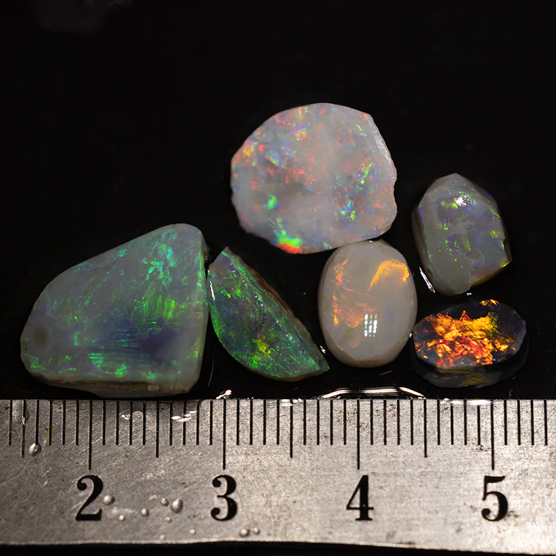15.18 ct opal rubs parcel 6pc