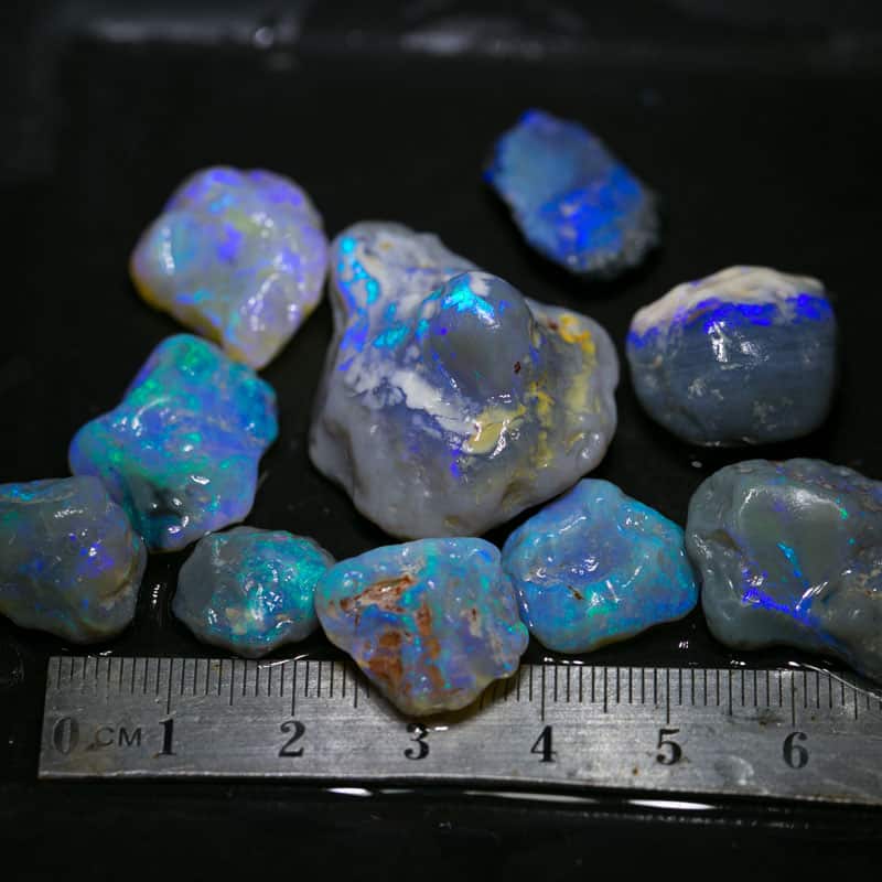 155 ct rough opal parcel 10 pieces