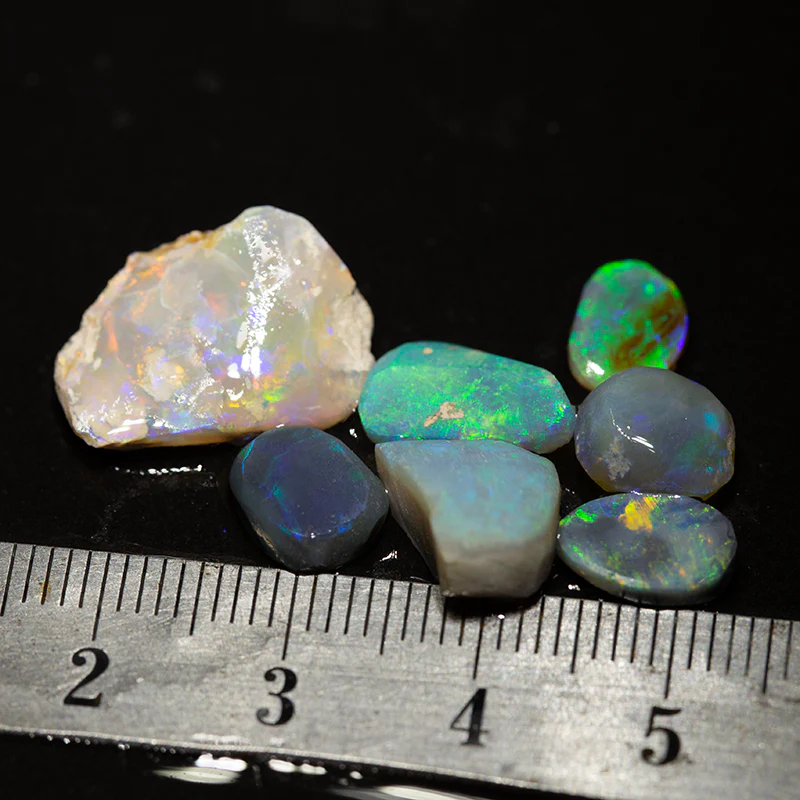 16.38 ct opal rubs parcel 7pc