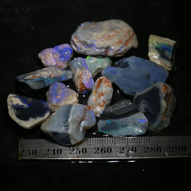 169 ct Beginners Rough Opal Parcel with Video Tutorials