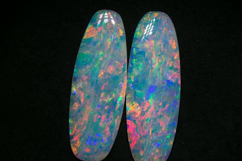 17.15 ct crystal opal pair 31x11x3mm - Image 3