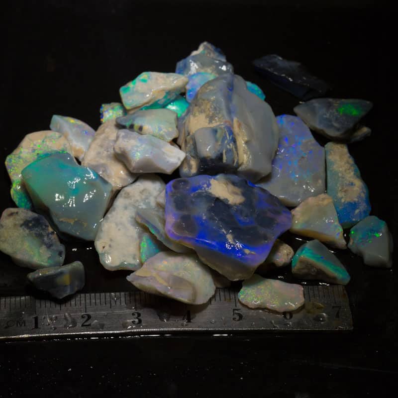 177 ct rough opal parcel