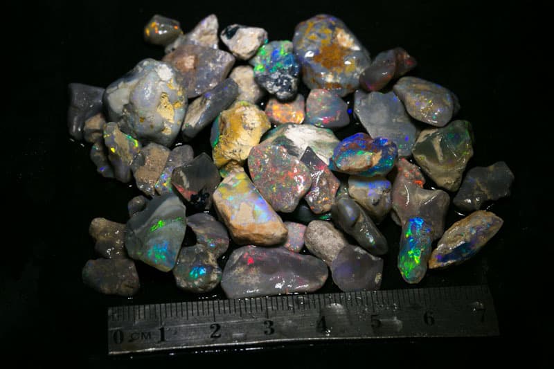179 ct rough opal parcel for experienced opal cutters