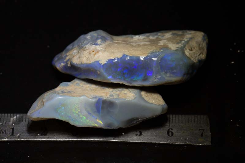 185 ct rough opal parcel 2pc