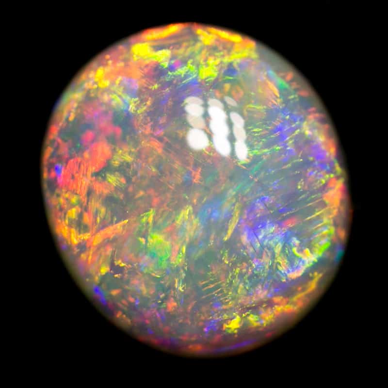 2.04 ct crystal opal 9.5x8.5x4mm