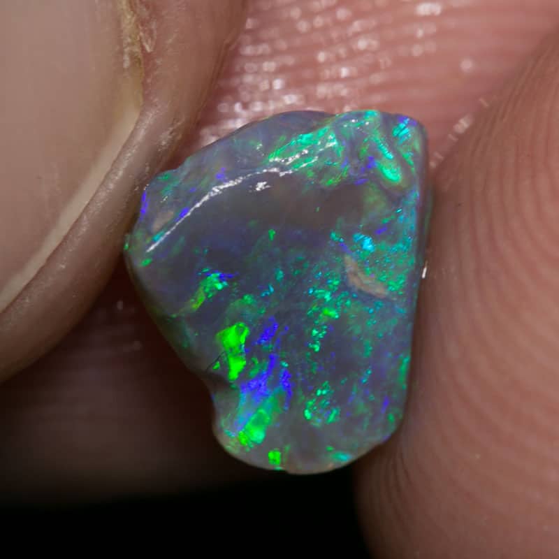 2.06 ct rough opal piece 9mm across
