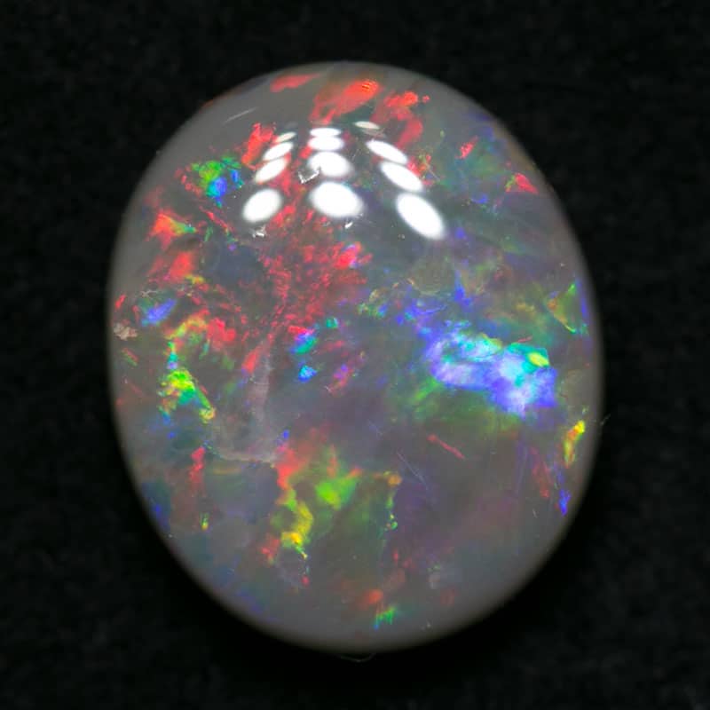 2.37 ct dark opal 10x9x4mm
