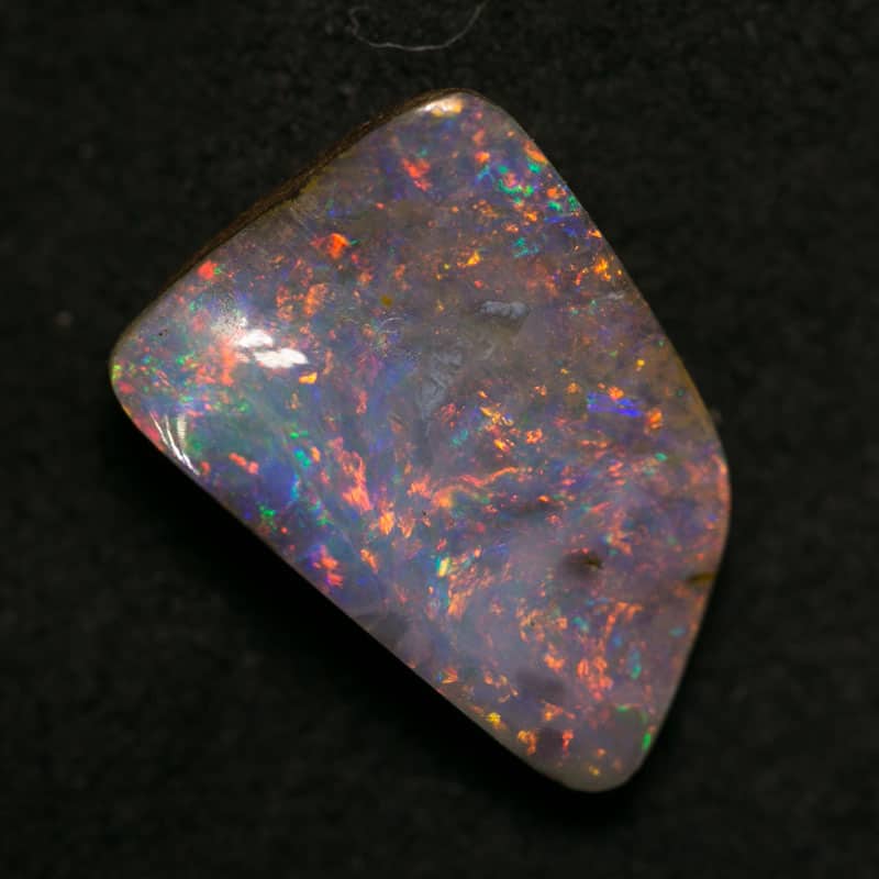 2.46 ct boulder opal 12x8x3mm